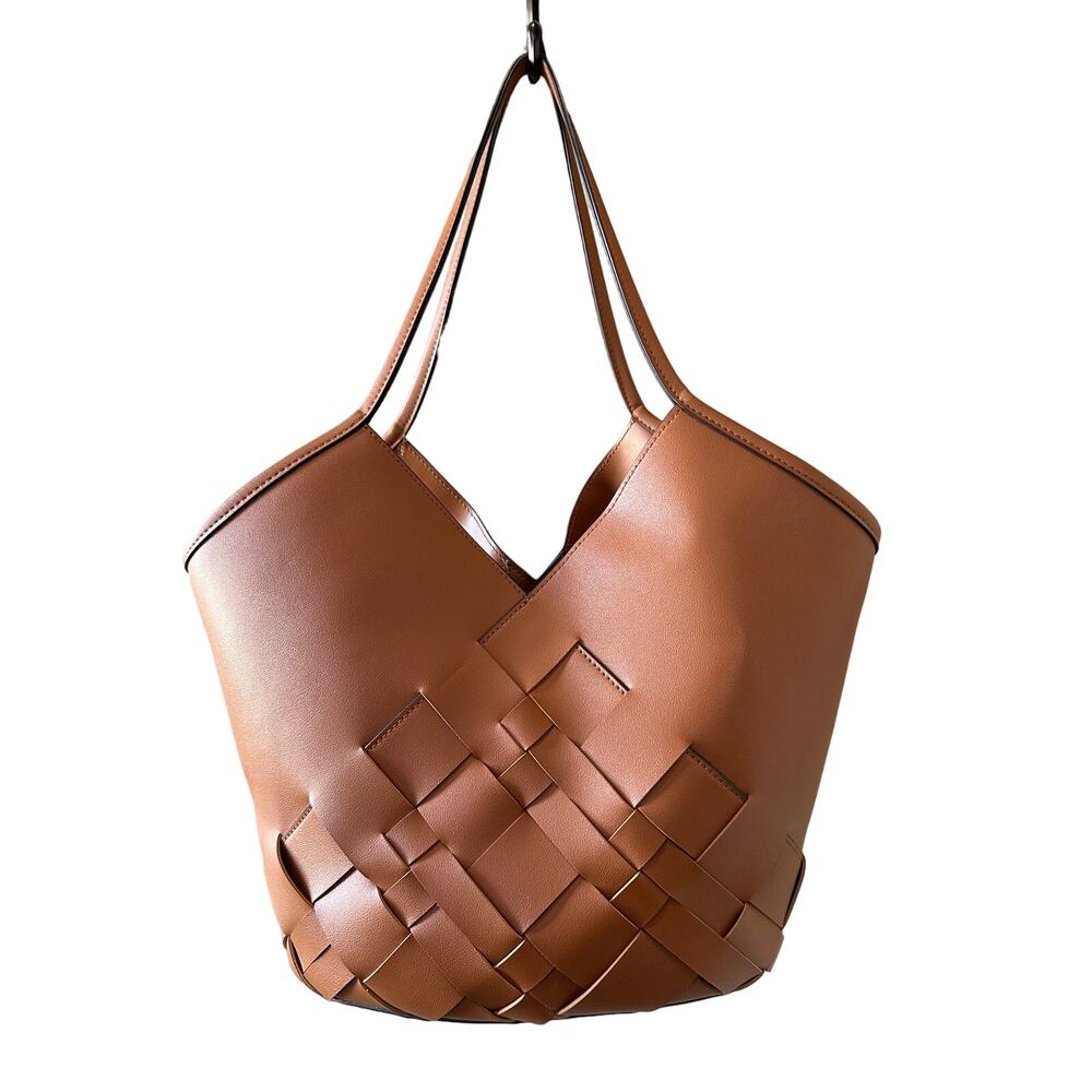 Nanette Lepore Woven Vegan Leather Bag